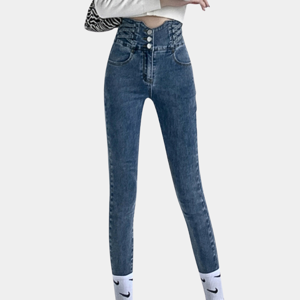 High Waist Jeans für Damen