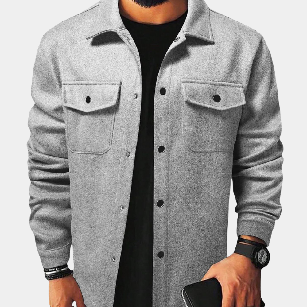 Button-Down-Jacke für Herren
