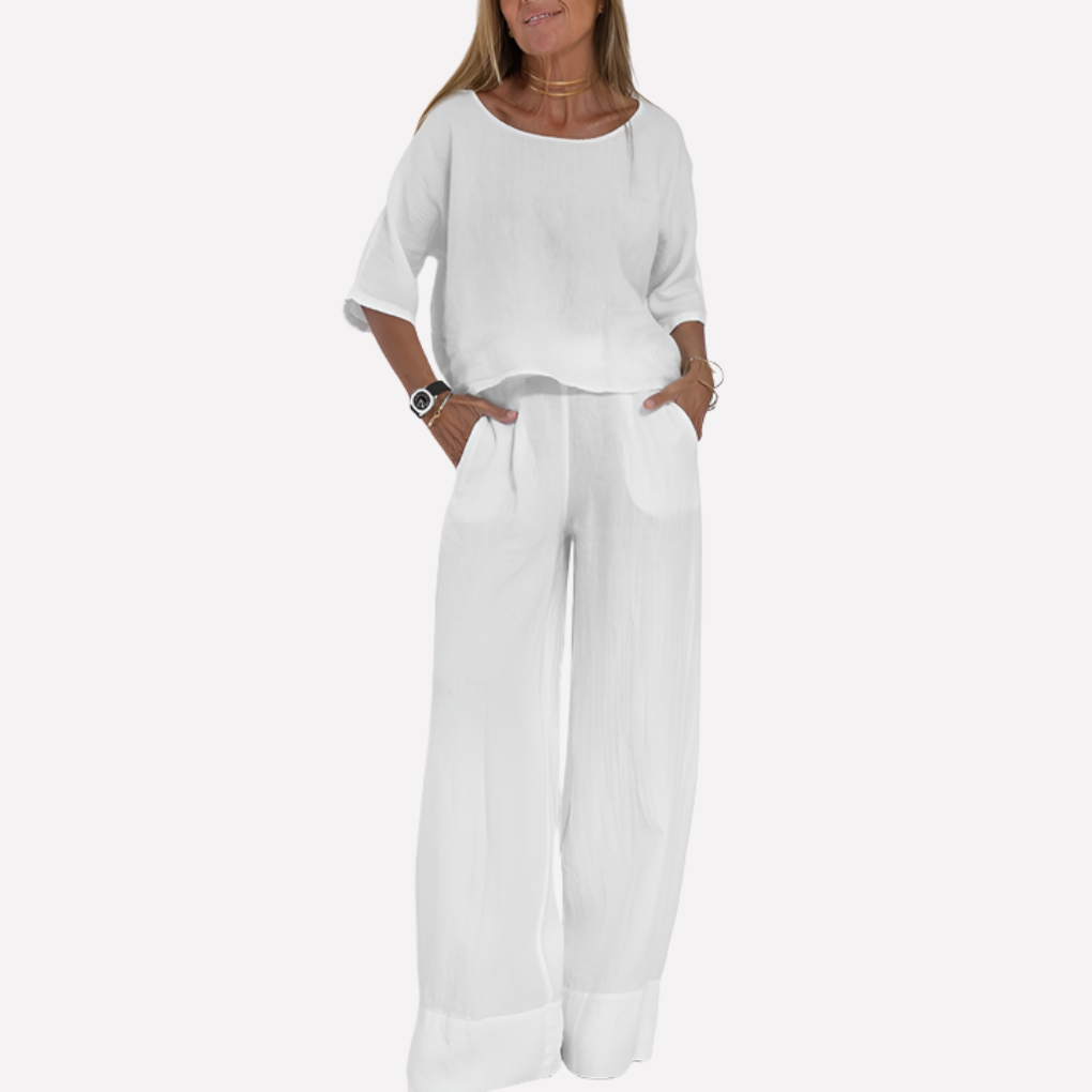 Damen Relaxed Fit Zwei-Teile-Set
