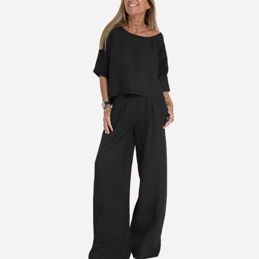 Damen Relaxed Fit Zwei-Teile-Set