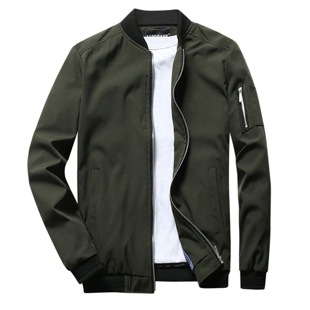 Lebbi – Leichte Reißverschlussjacke für Herren mit praktischer Tasche