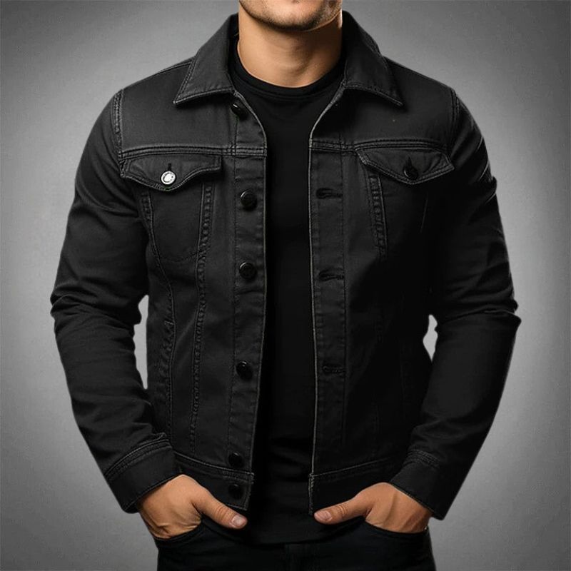 Herren-Denimjacke für stilvolle Sommerlooks