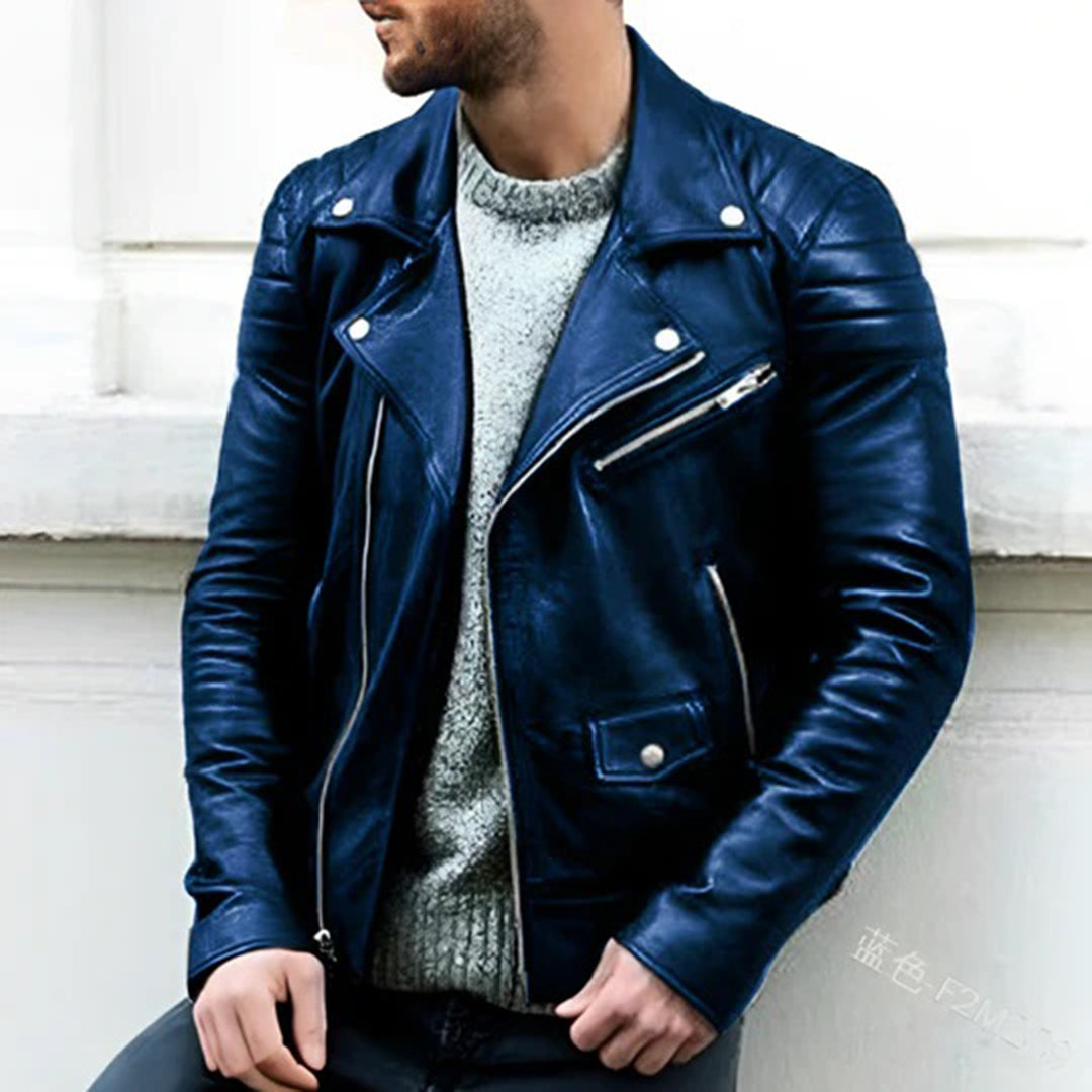 Rider Bikerjacke aus echtem Leder