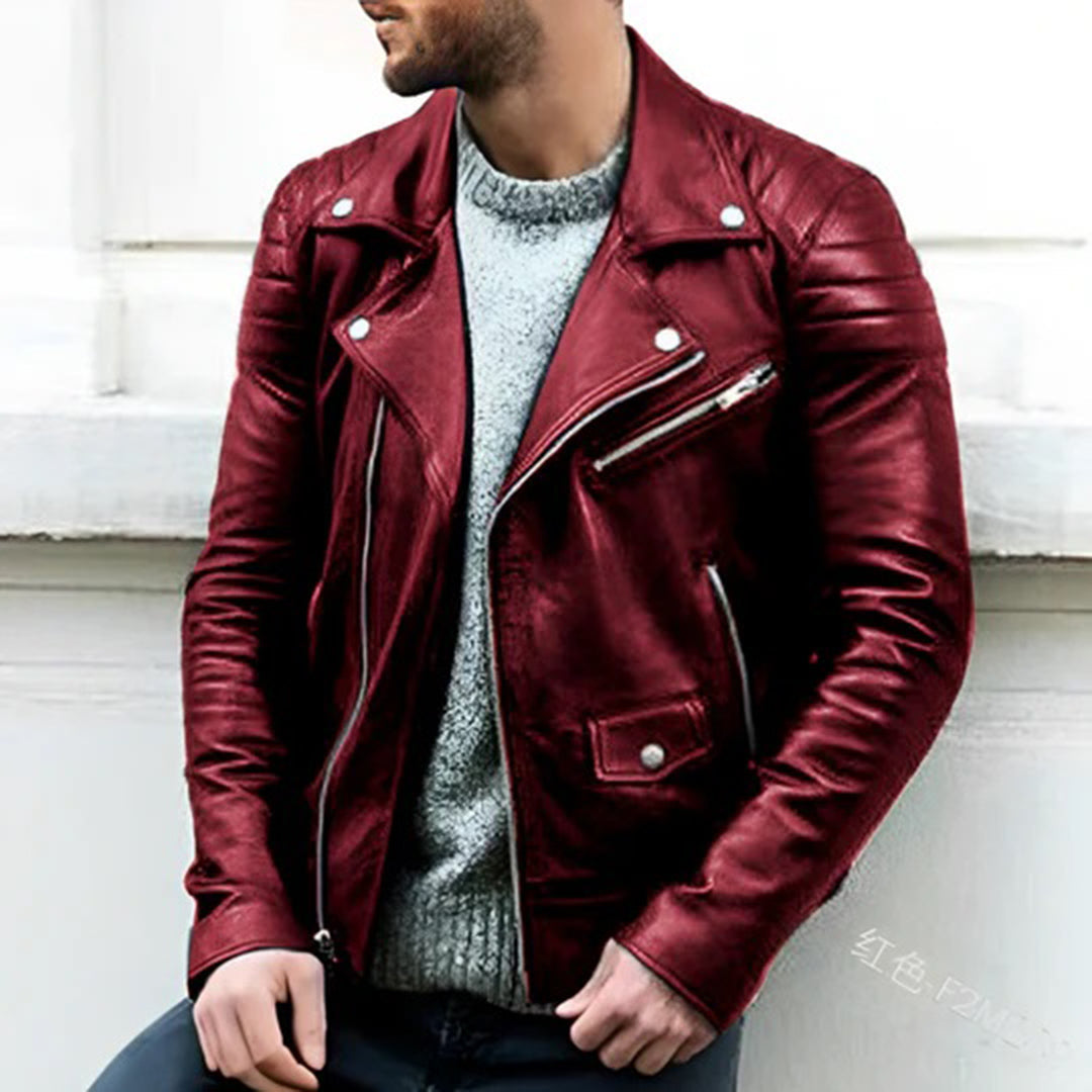 Rider Bikerjacke aus echtem Leder