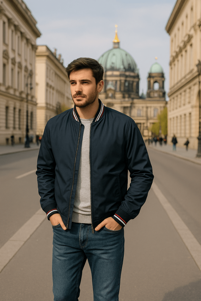 Herren Elegante Alltags-Jacke
