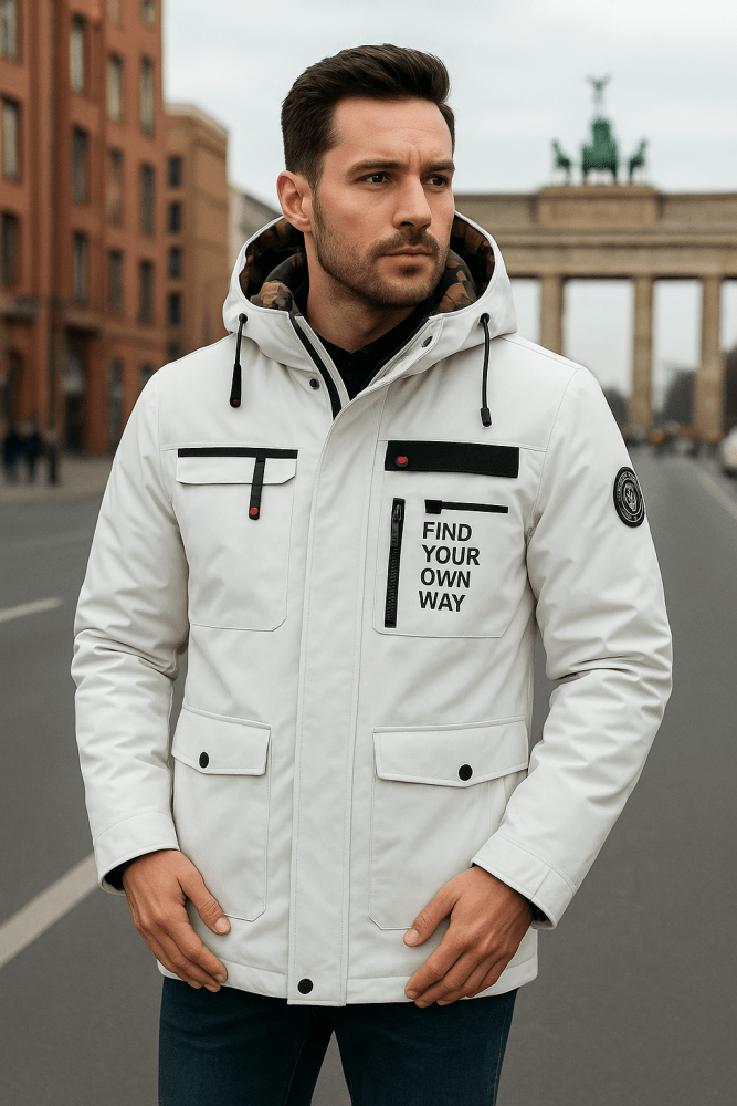 Herren Wetterfeste Outdoor-Jacke