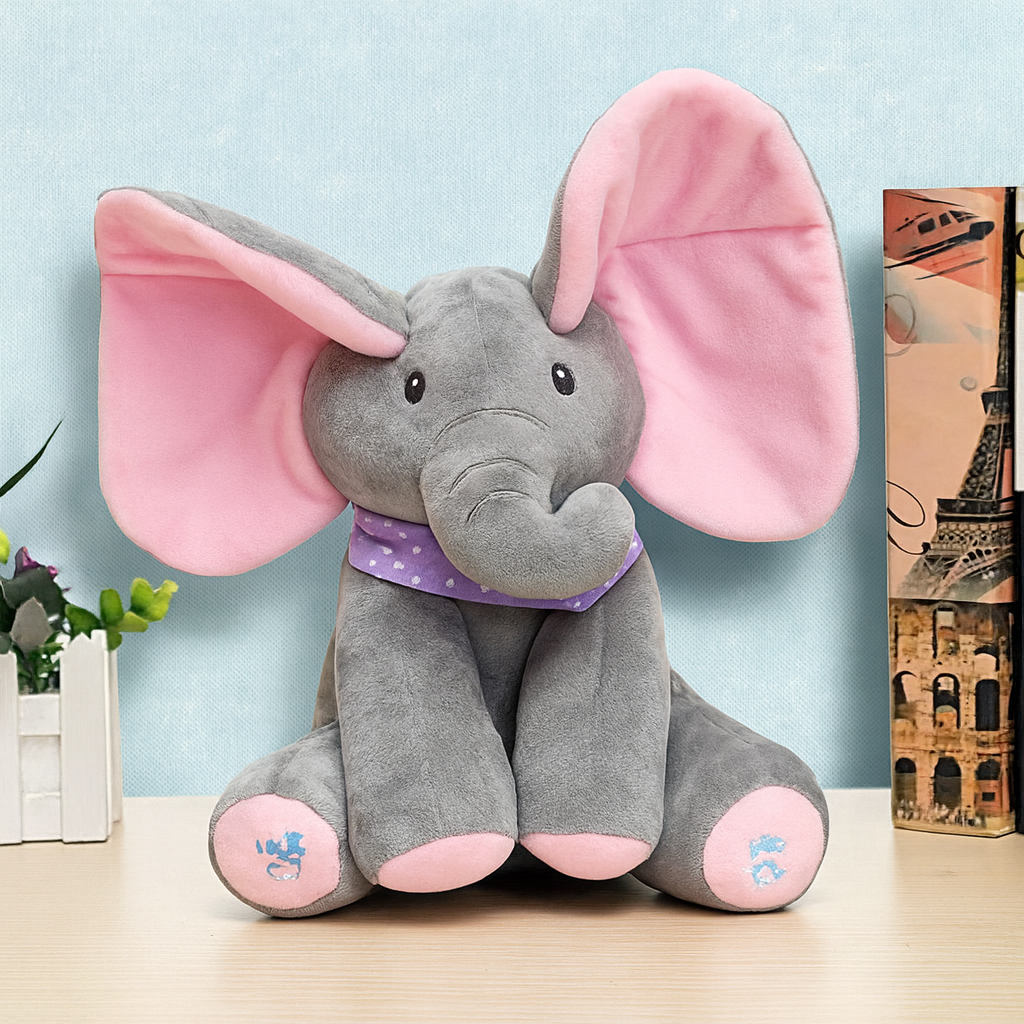 Plüsch-Elefant „Peek-a-boo“
