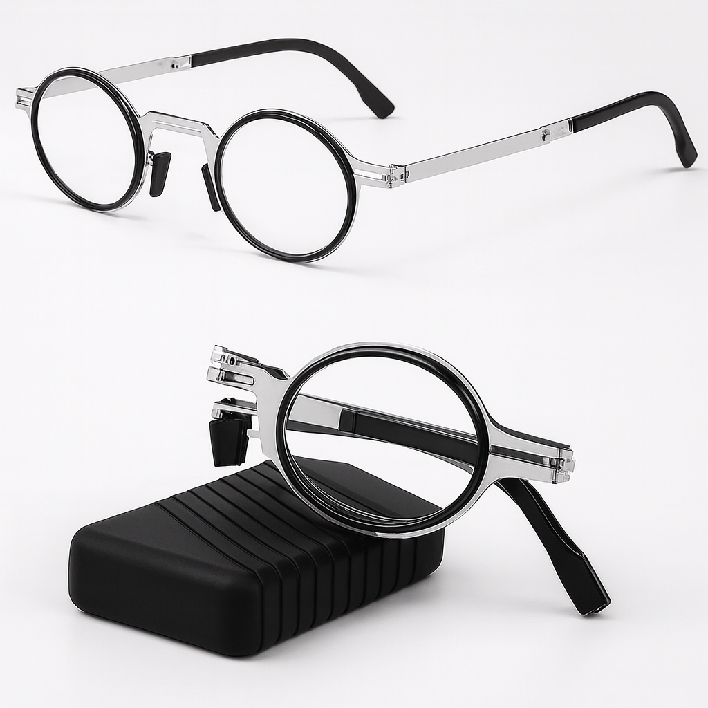 Faltbare Lesebrille mit Blaulichtfilter