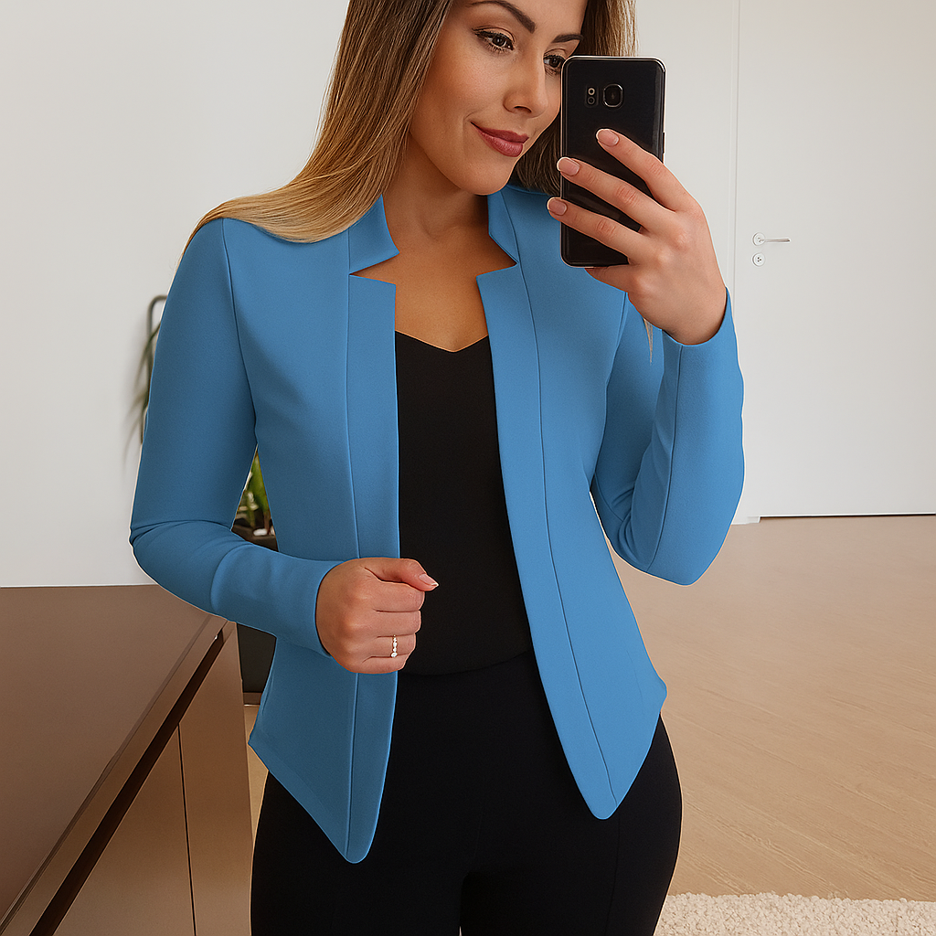 Leichter Slim Fit-Blazer für Damen