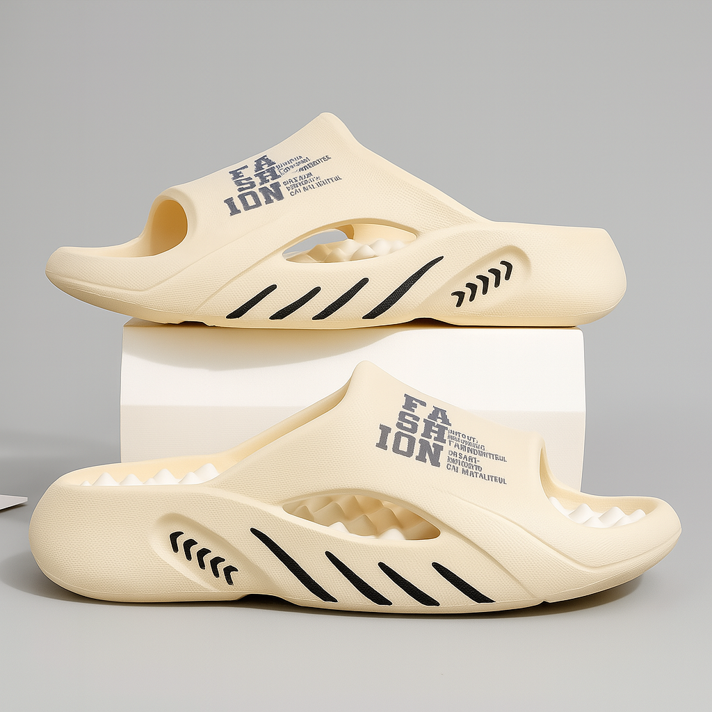 Gepolsterte Slide-Sandalen für Herren
