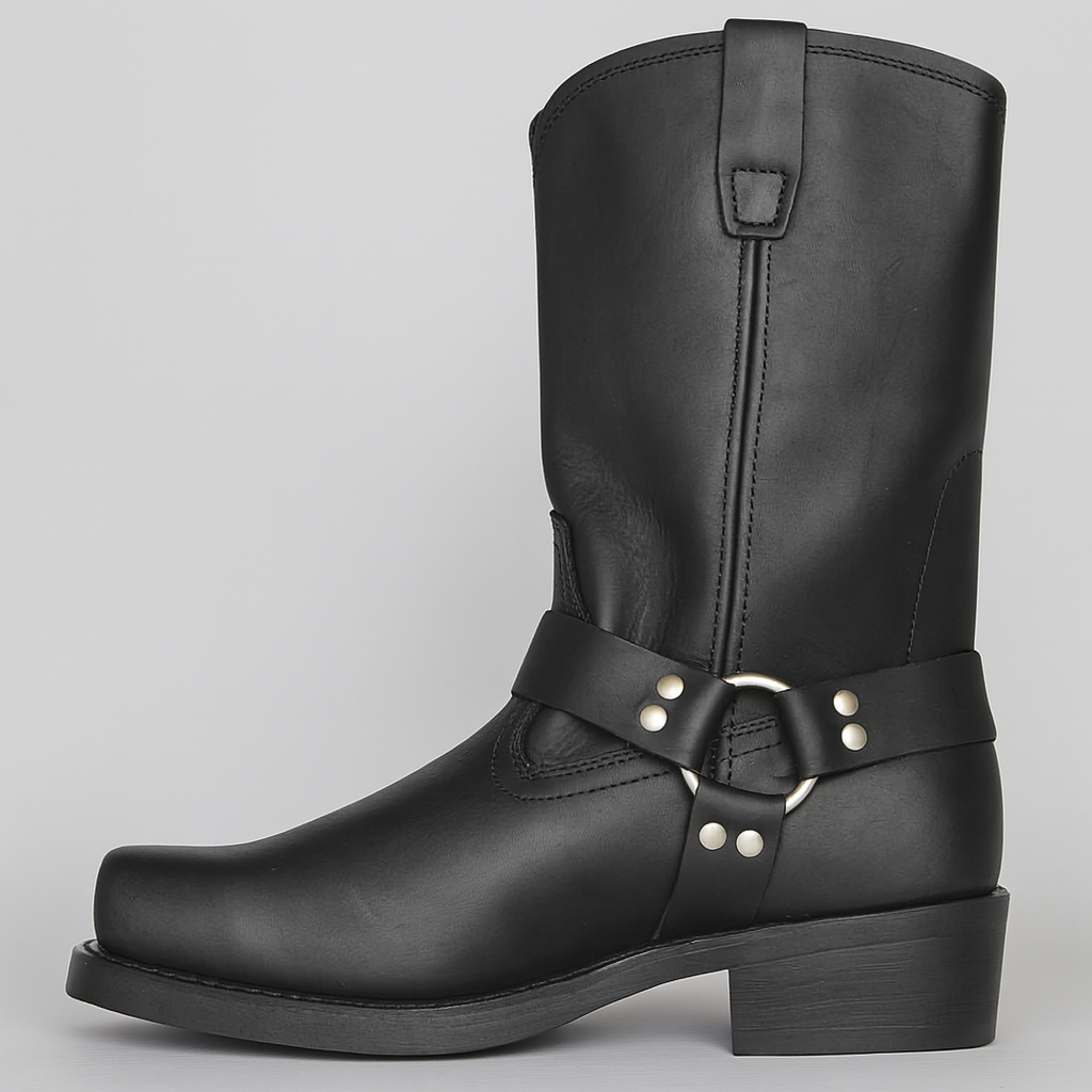 Strapazierfähige Cowboystiefel im Vintage-Stil für Damen