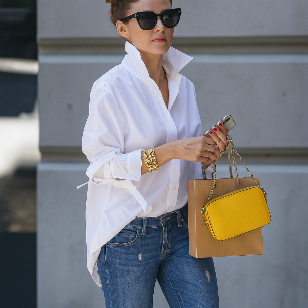 Elegante Damenbluse