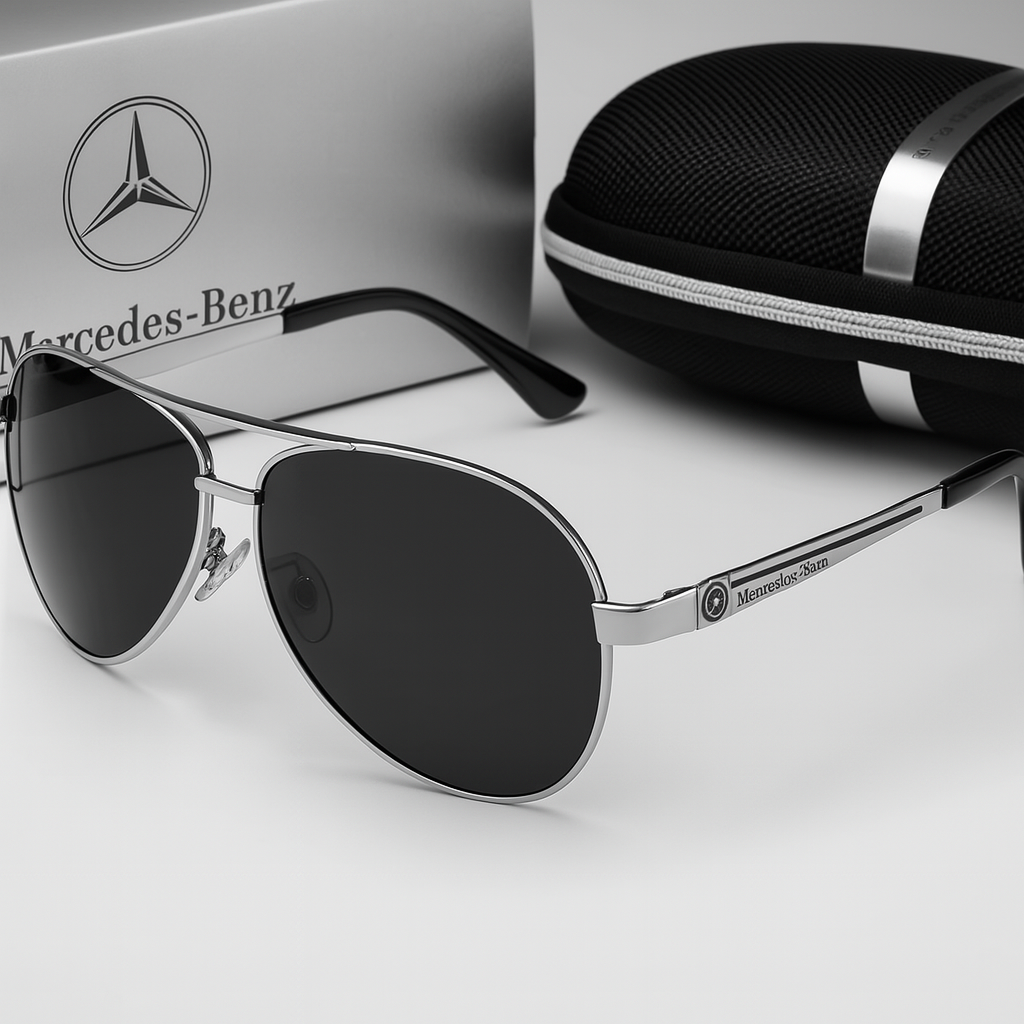 Hochwertige, blendfreie Luxus-Sonnenbrille zum Autofahren mit Polarisation