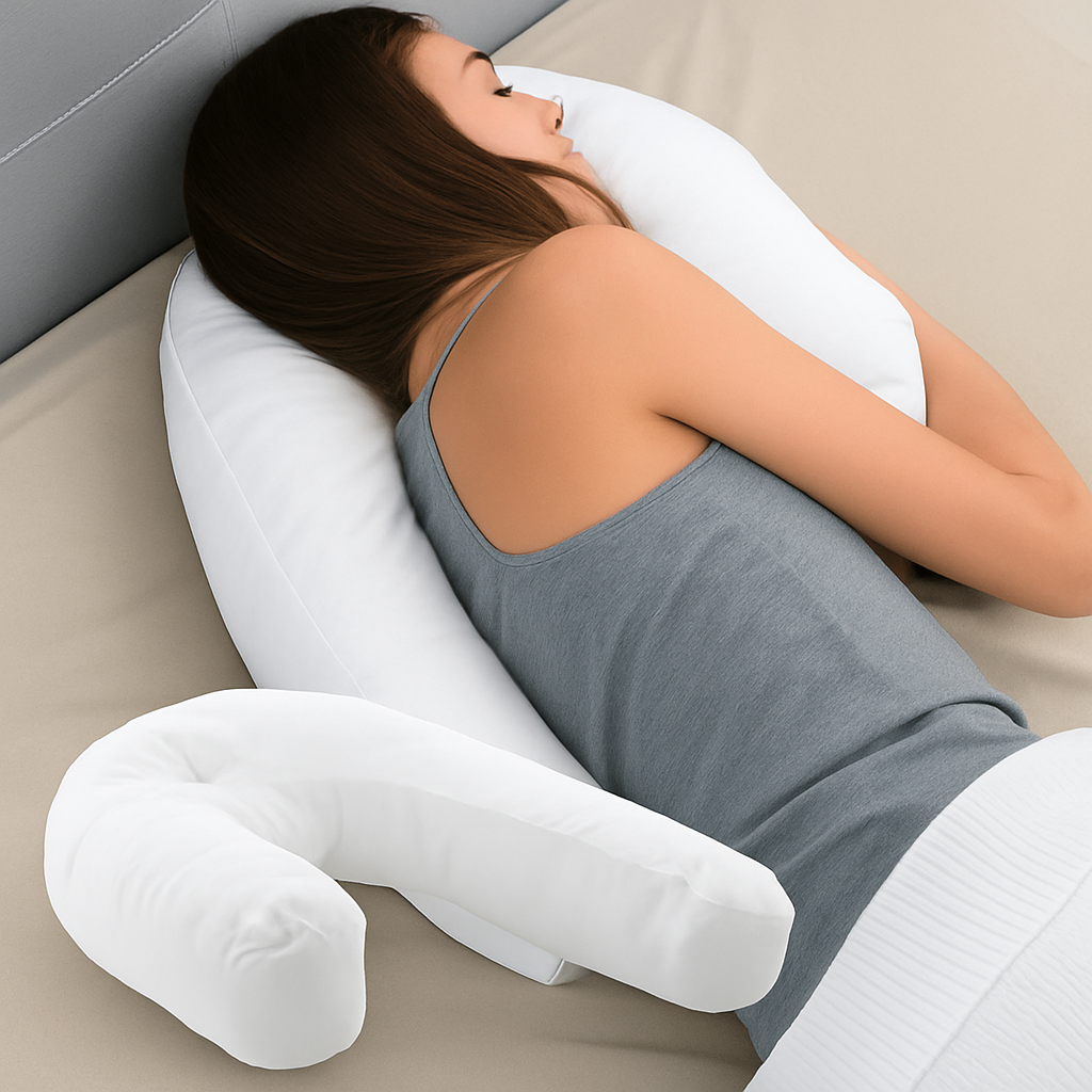 Ergonomisches Seitenschläferkissen