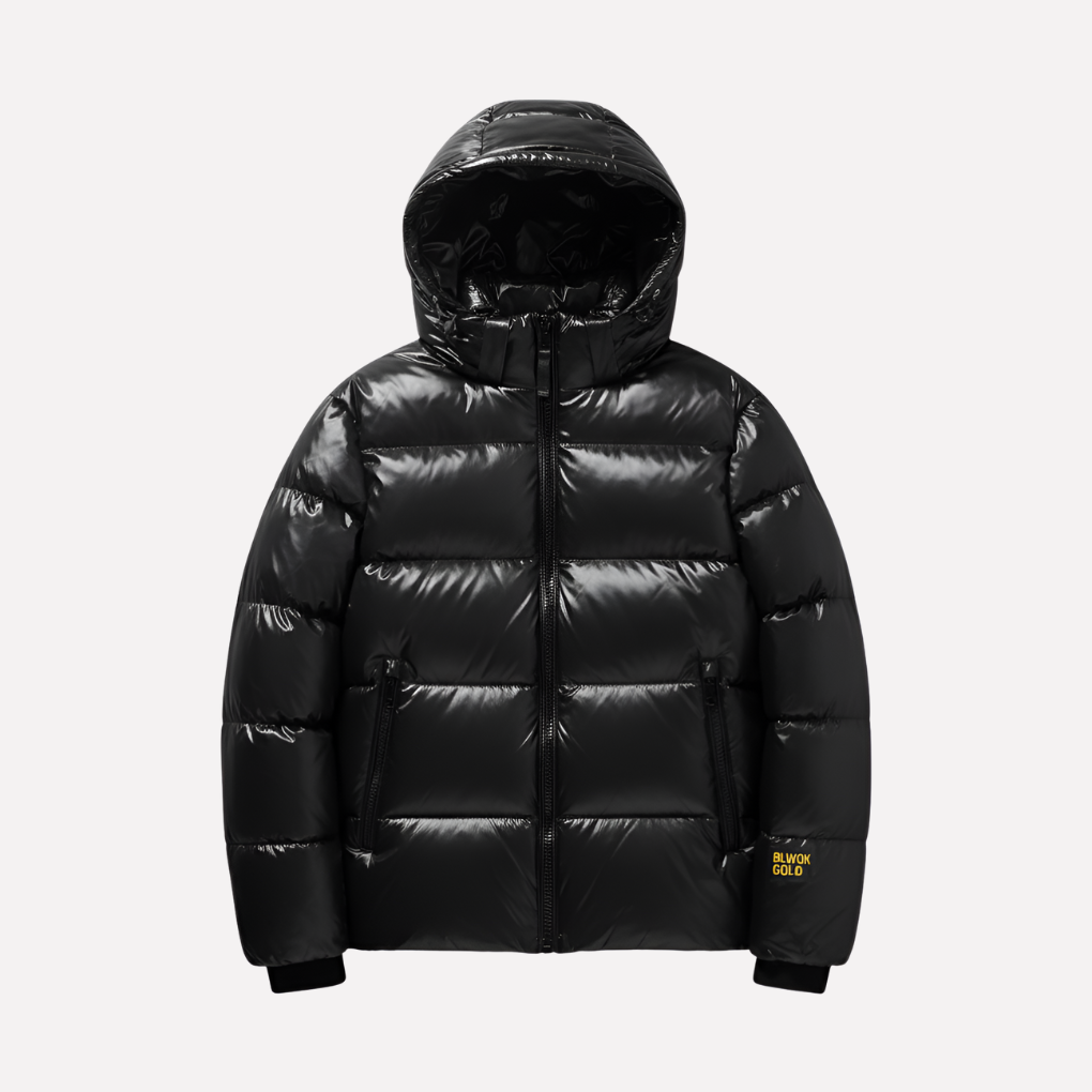 Herren Kapuzen-Pufferjacke
