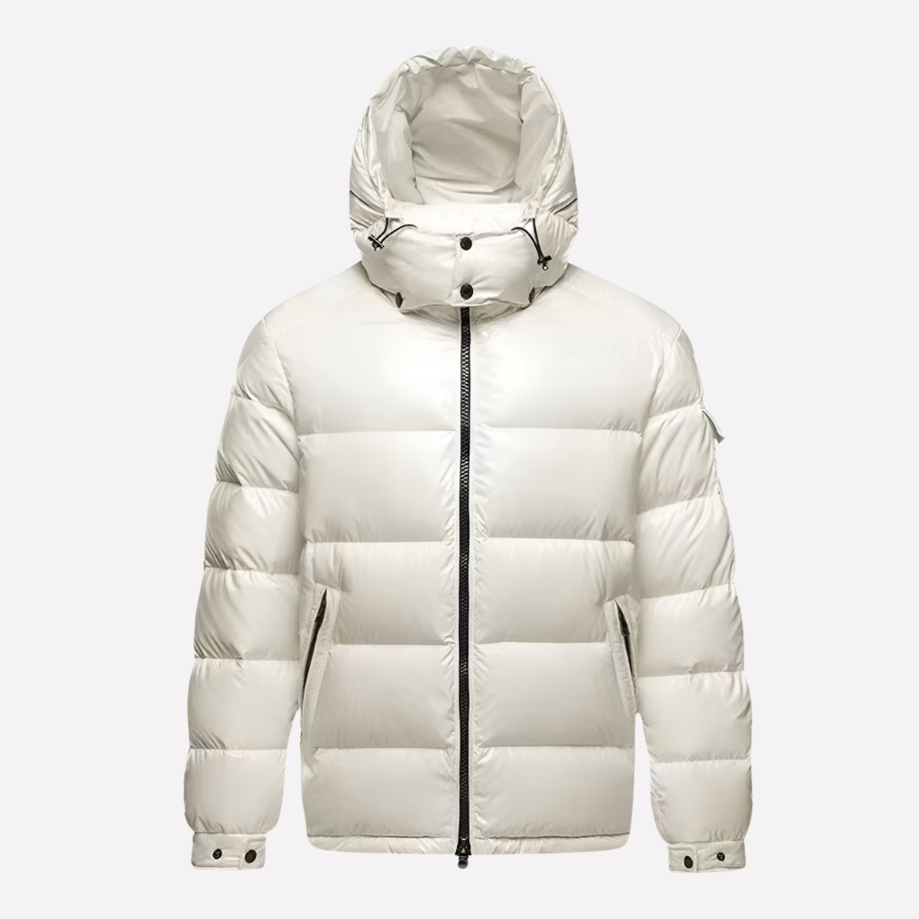 Herren Kapuzen-Pufferjacke