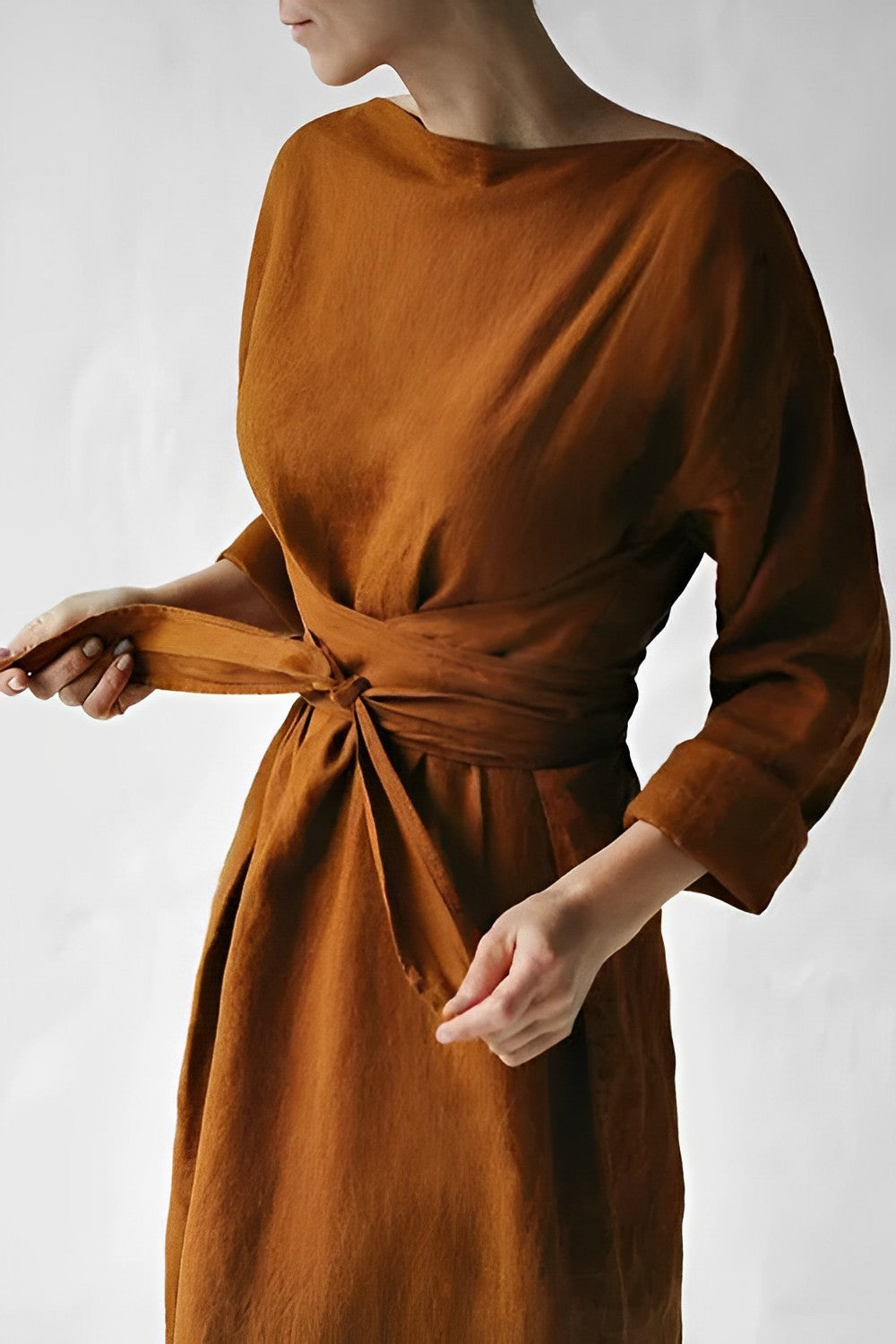Stilvolles Maxikleid mit Schleifendetail