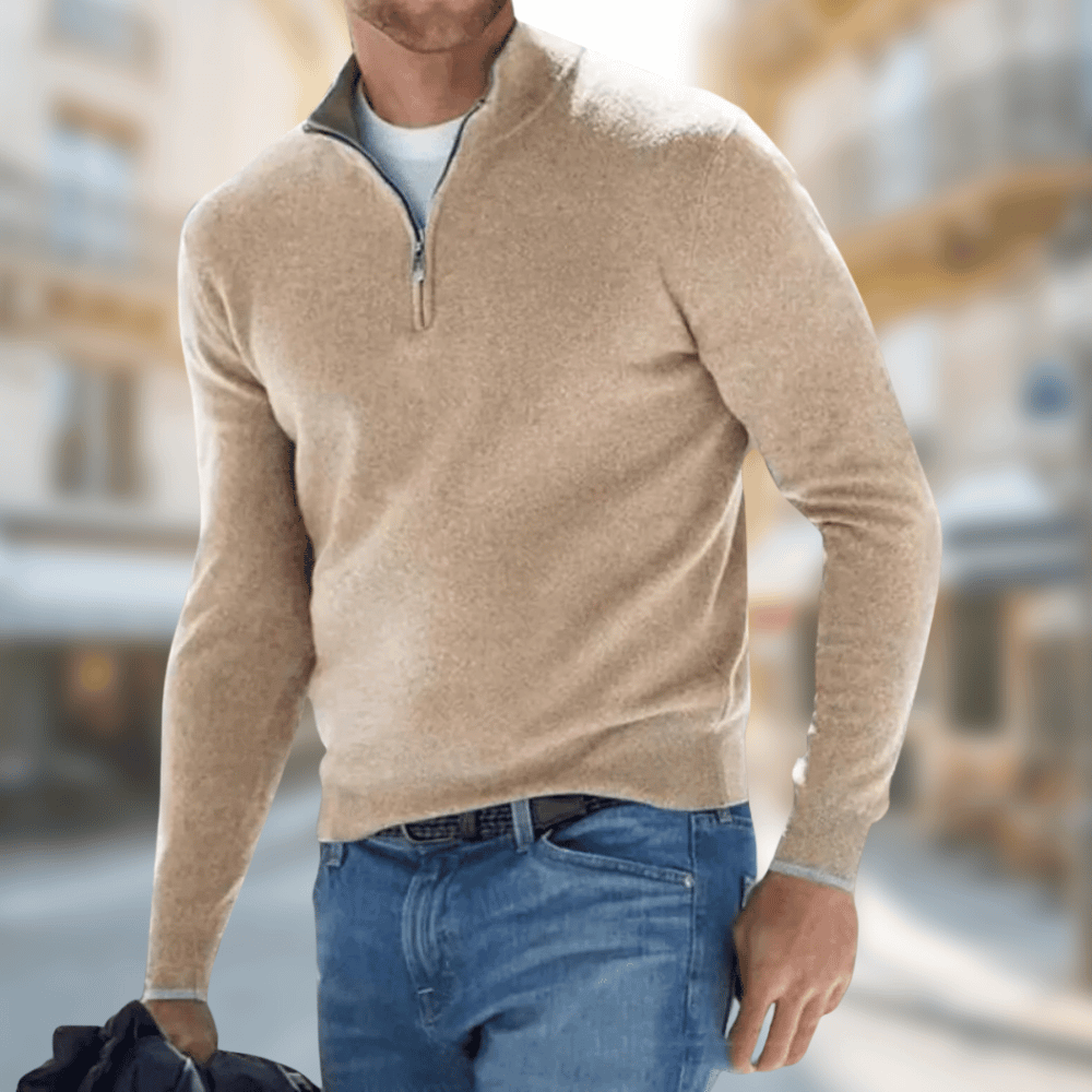 Herren Eleganter Leichter Pullover