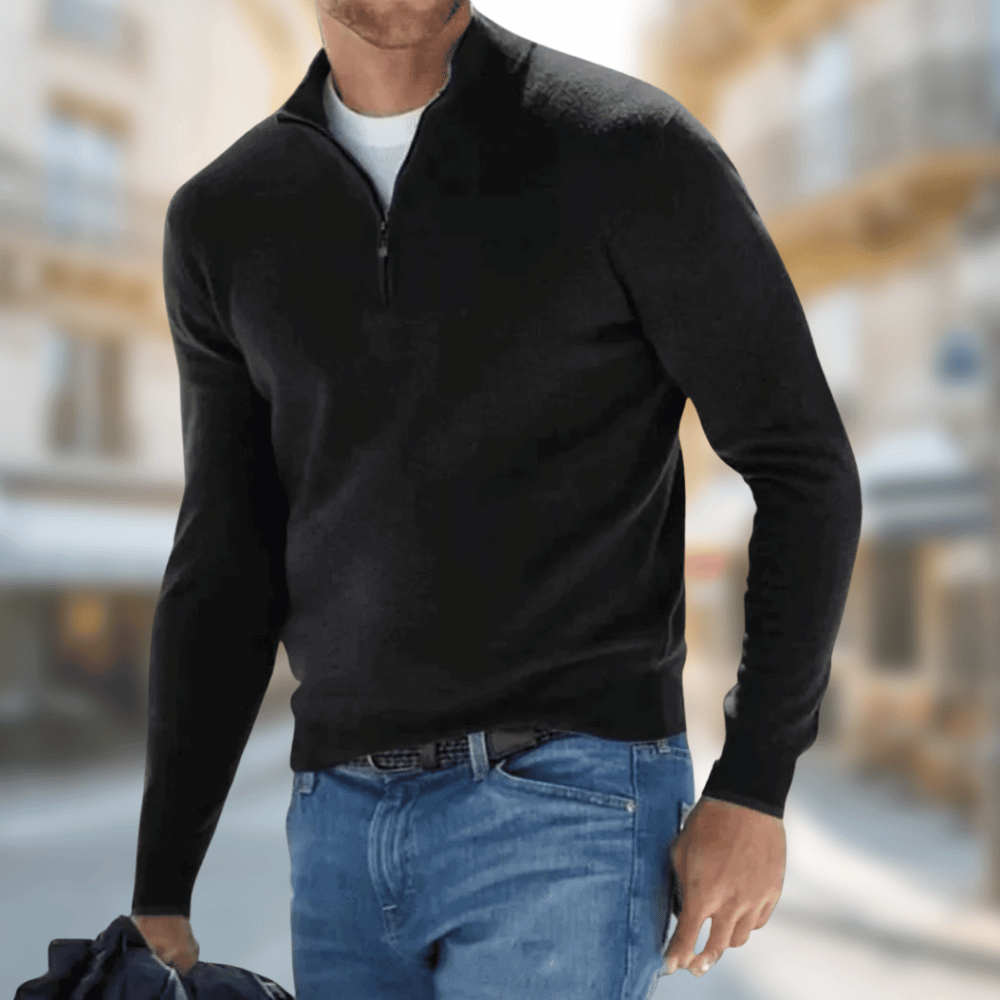 Herren Eleganter Leichter Pullover