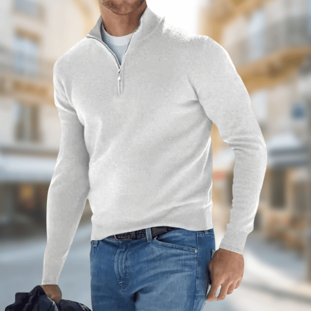Herren Eleganter Leichter Pullover