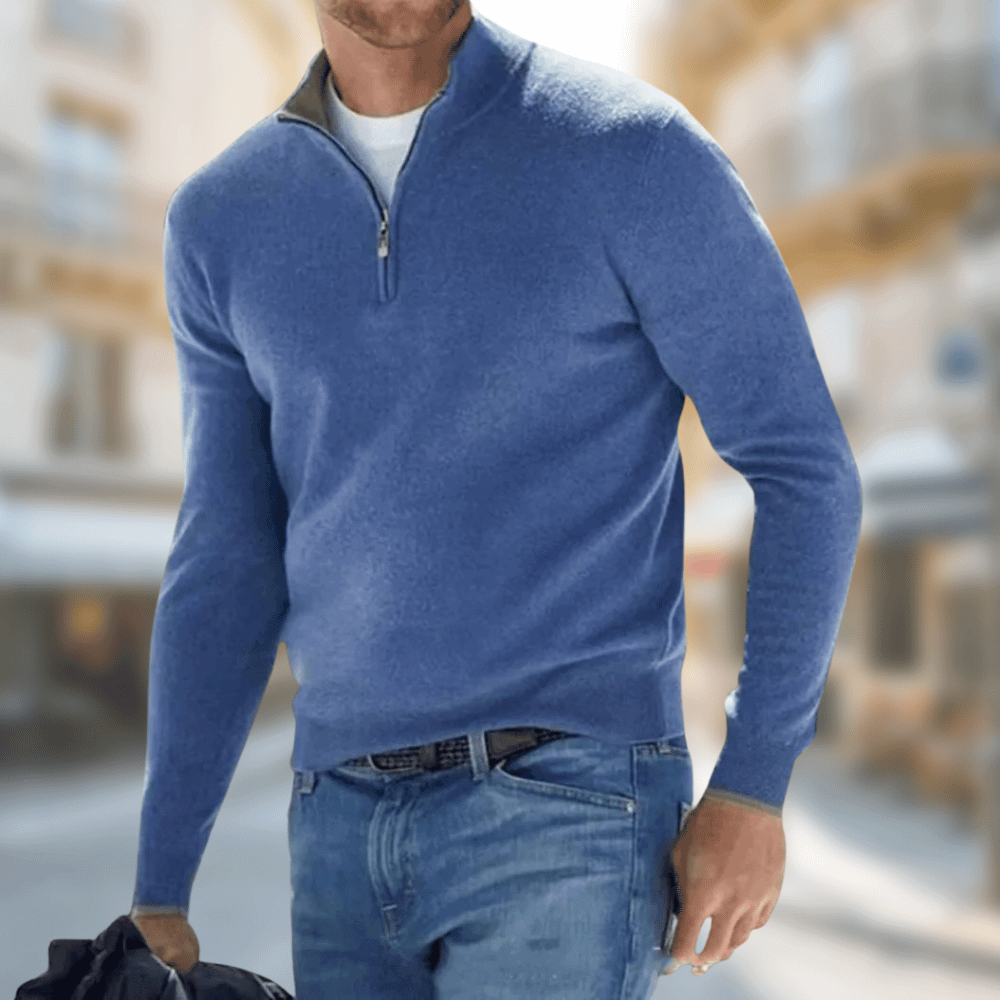 Herren Eleganter Leichter Pullover