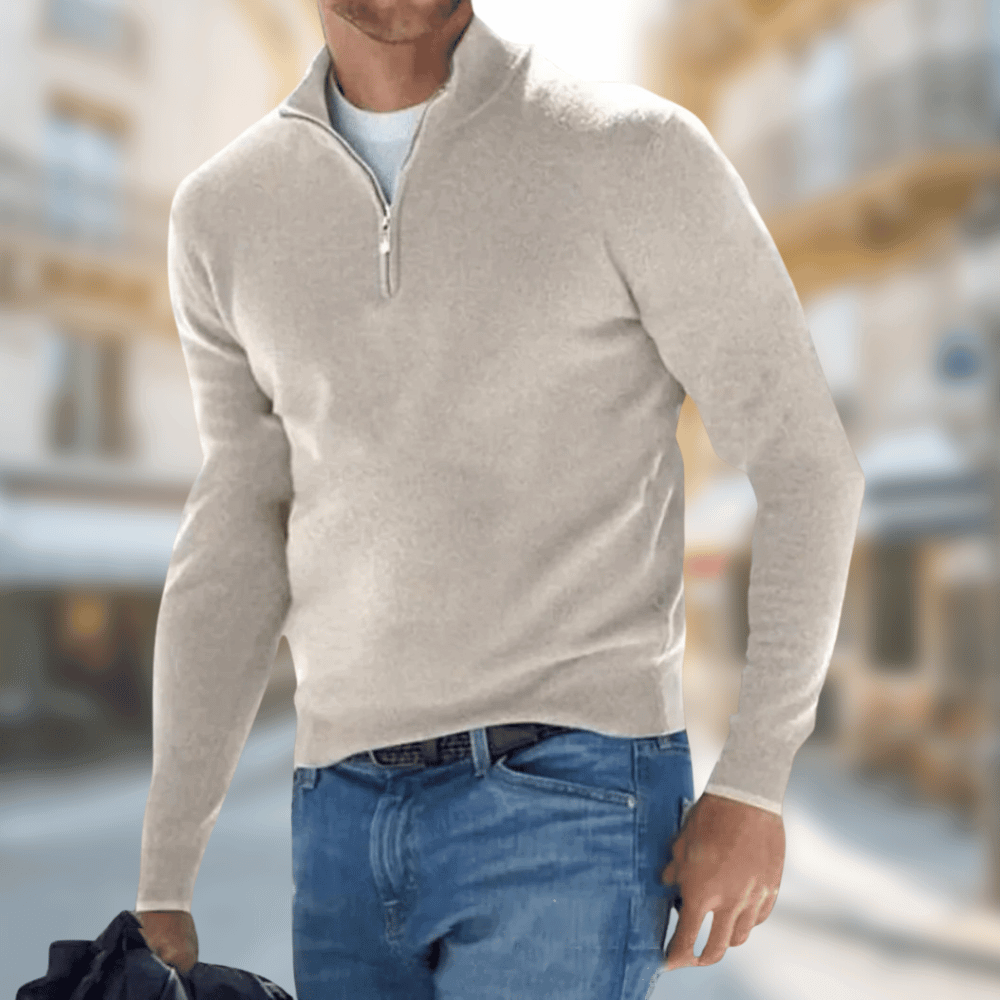 Herren Eleganter Leichter Pullover