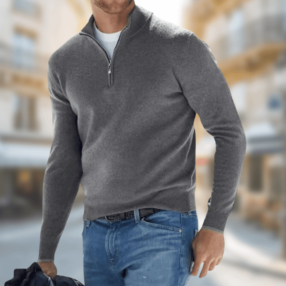 Herren Eleganter Leichter Pullover