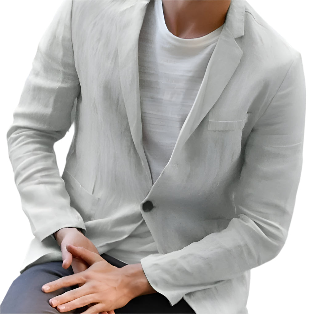 Eleganter und lässiger Herren-Leinenblazer für jeden Anlass