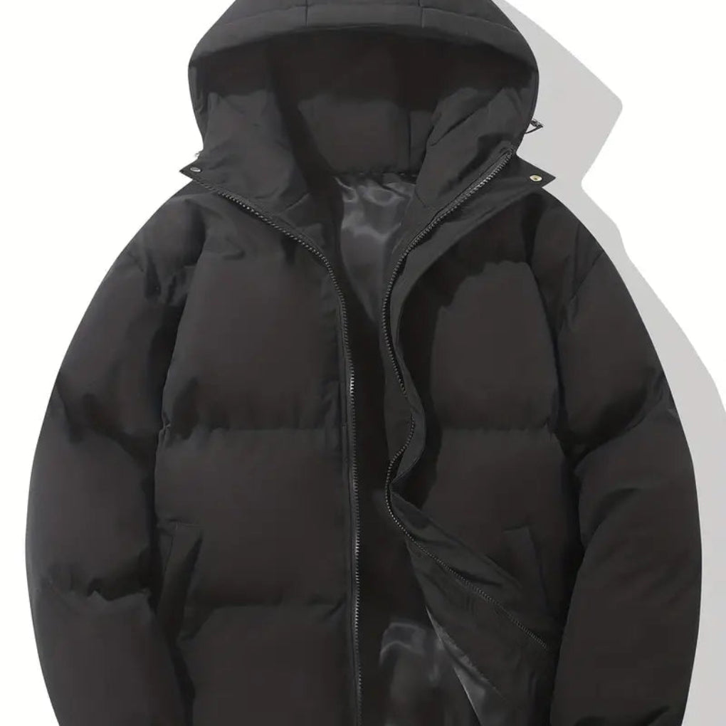 Trendige Steppjacke mit Kapuze für die kalte Tage
