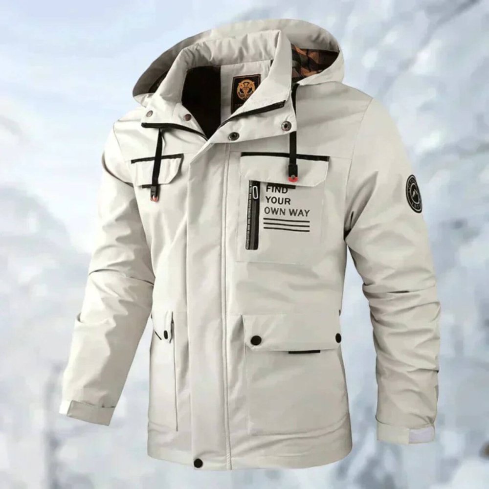 Herren Wetterfeste Outdoor-Jacke