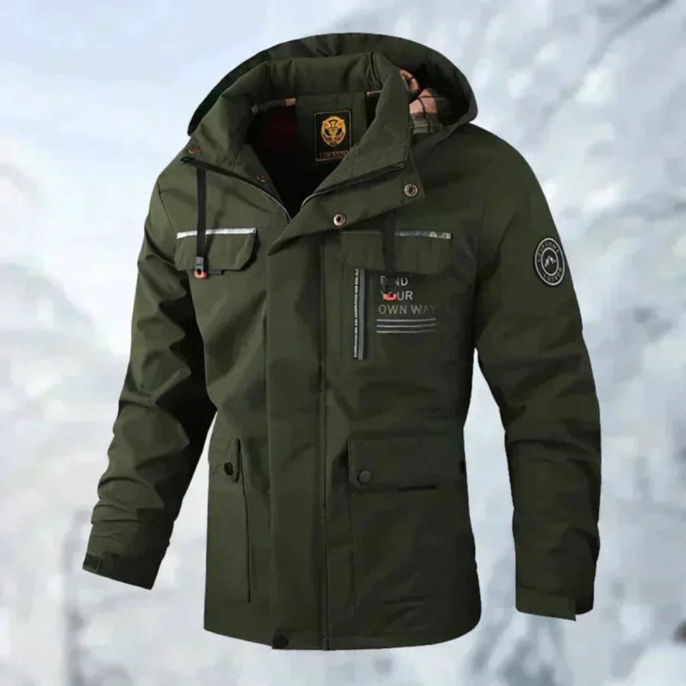 Herren Wetterfeste Outdoor-Jacke