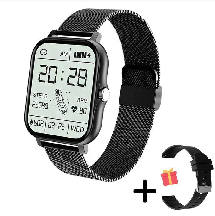 Smartwatch für Fitness, Bluetooth-Anrufe und Gesundheitsüberwachung