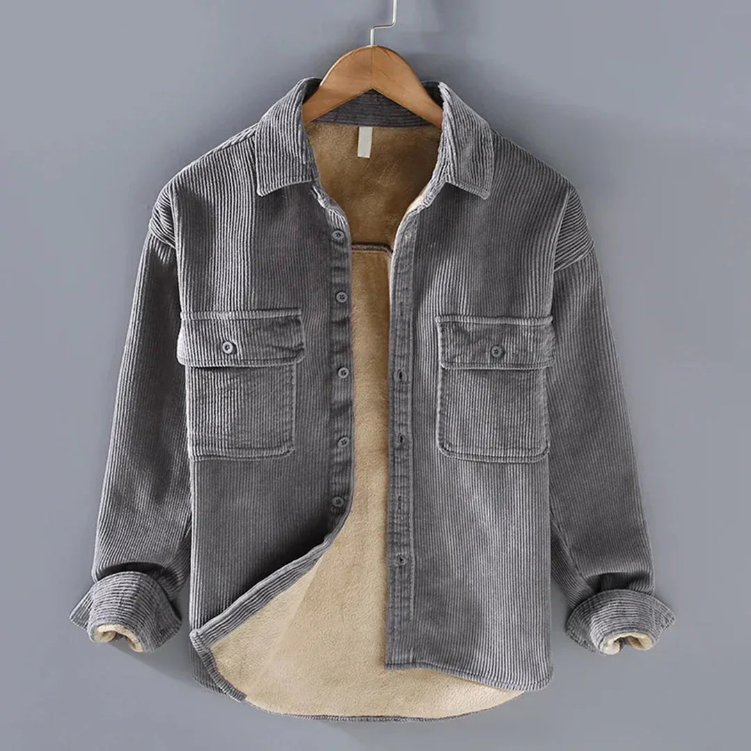 Warmes Vintage Casual Herrenhemd