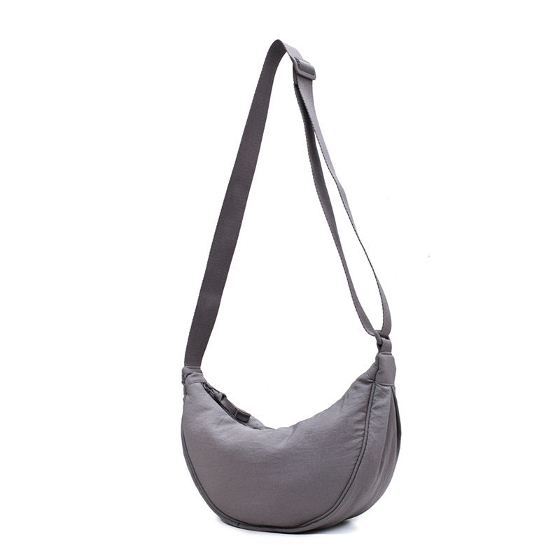 Geräumige Nylon-Umhängetasche für Damen