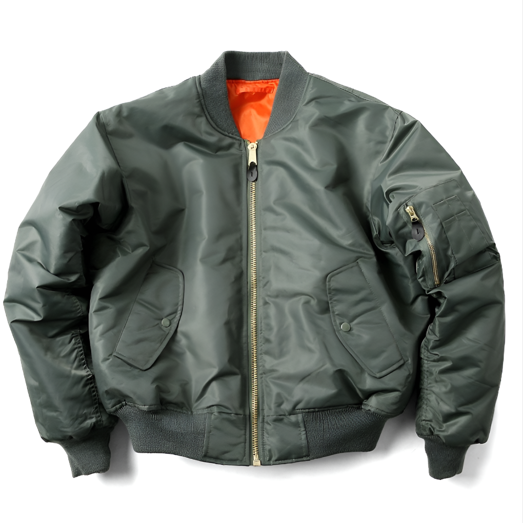 Damen und Herren klassische Bomberjacke