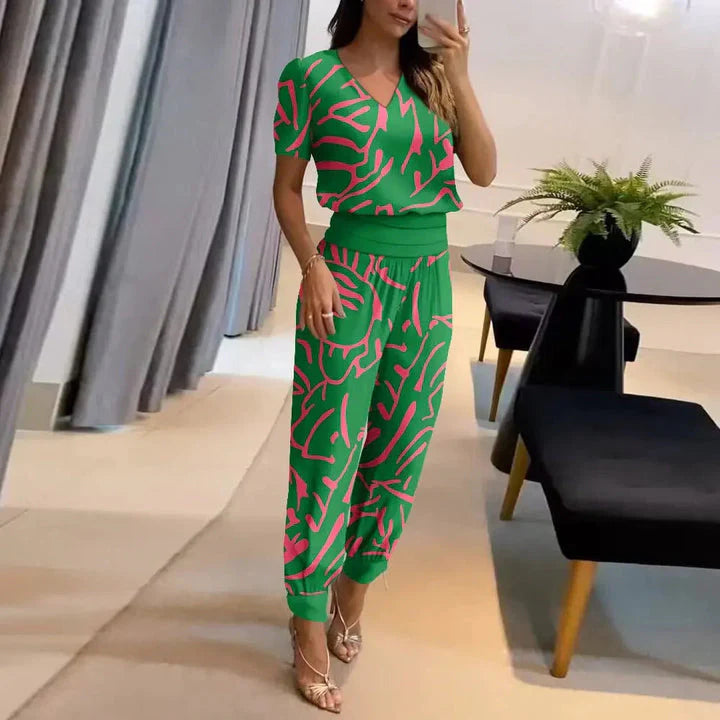Stilvolle Bedruckte Chique Jumpsuit für Damen