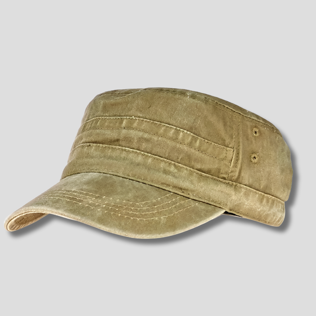 Retro Army Beanie für Herren