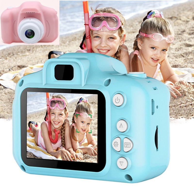 HD-Mini-Digitalkamera mit Schutzhülle für Kinder