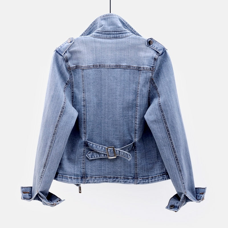 Damen Jeansjacke Zeitloser Style für jede Jahreszeit