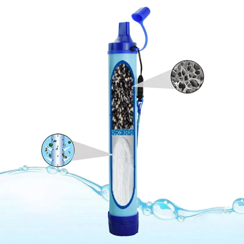 Notfall-Wasserfilter fürs Outdoor-Überleben.