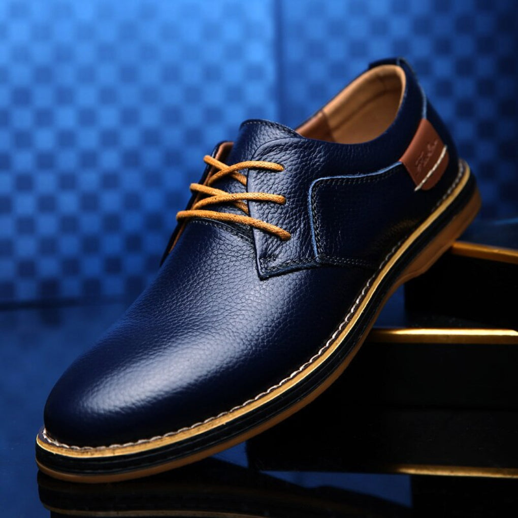 Hochwertige Oxford-Schuhe aus Leder für Herren