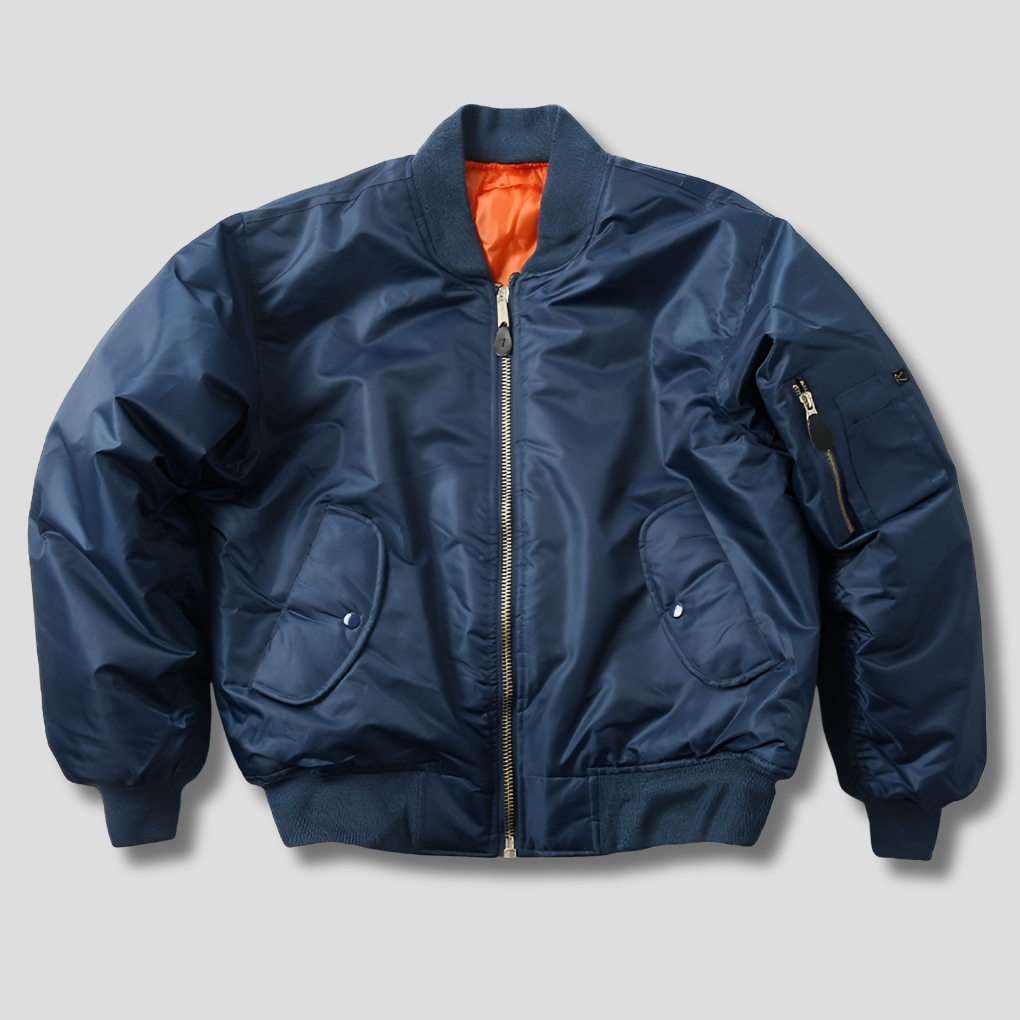 Damen und Herren klassische Bomberjacke