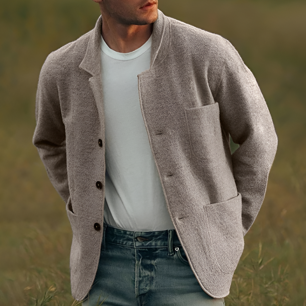 Lässiger Karo-Blazer für Herren