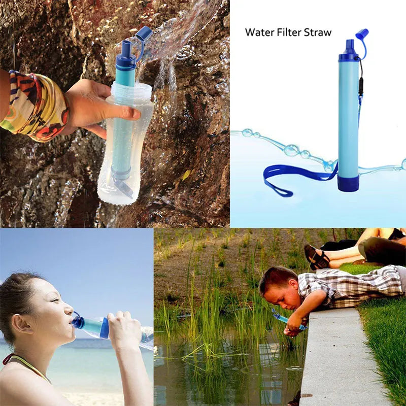 Notfall-Wasserfilter fürs Outdoor-Überleben.