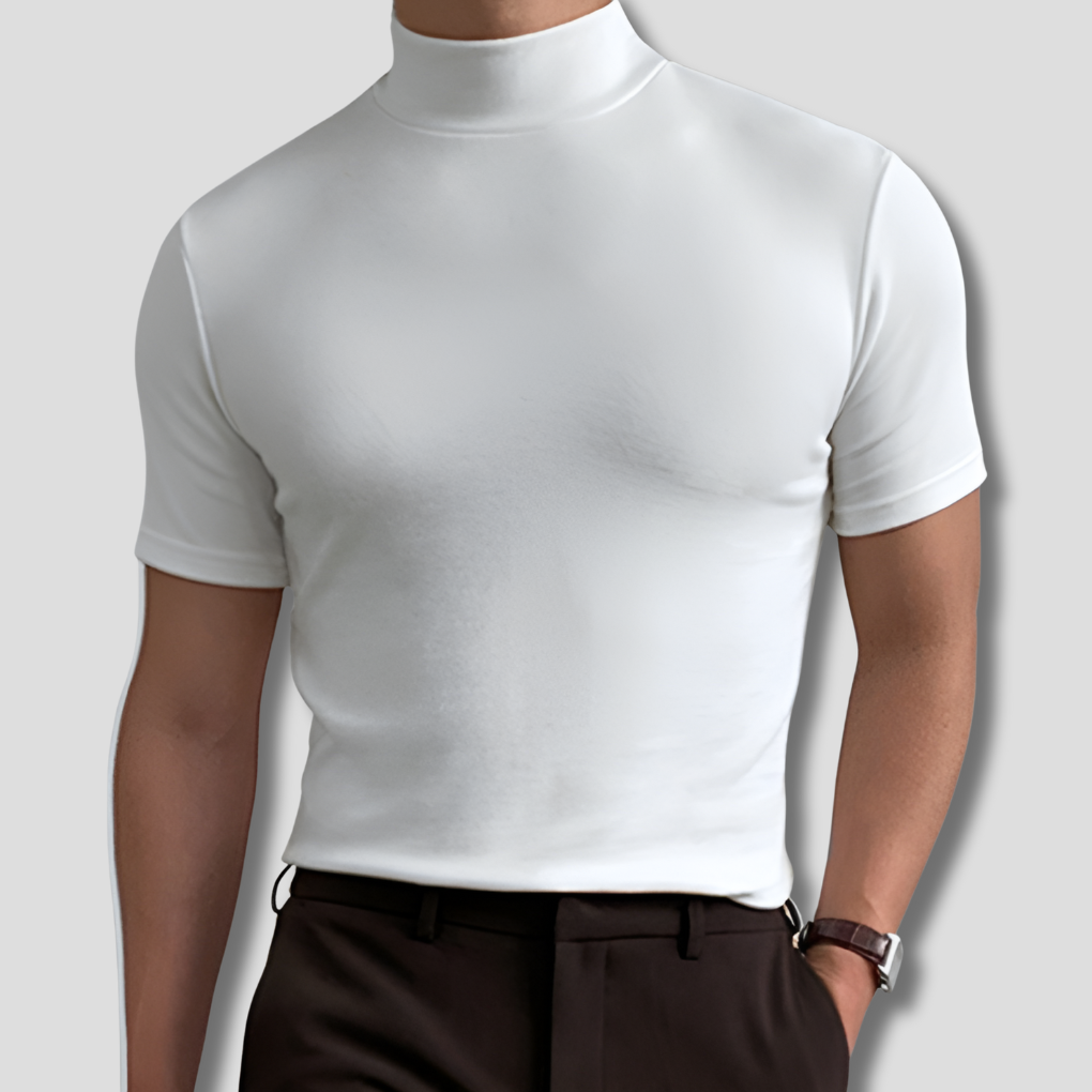 Atmungsaktives Rollkragenshirt für Herren