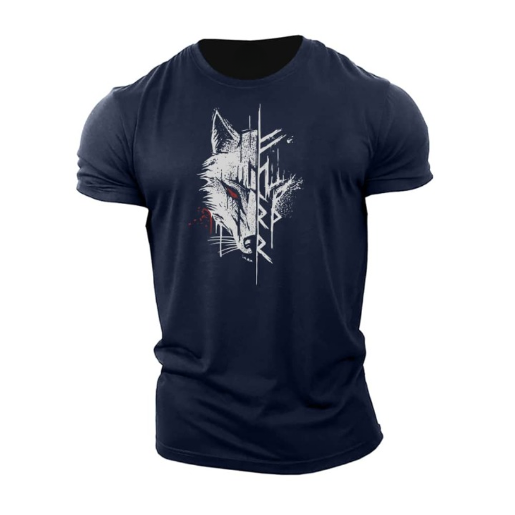 Kurzärmeliges Baumwoll-T-Shirt für Herren