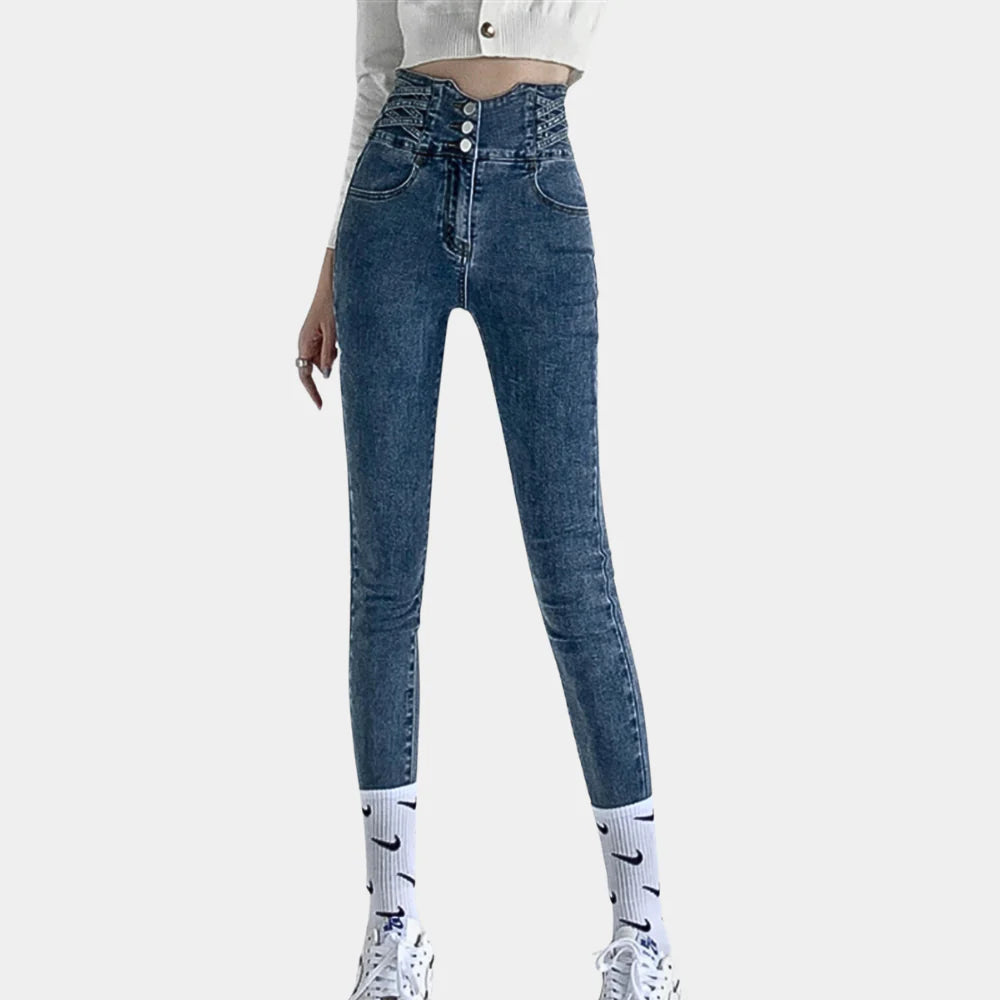 High Waist Jeans für Damen