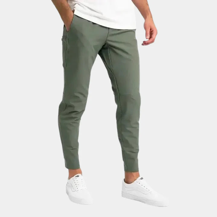 Herren-Stretchhose, winddicht und wasserabweisend