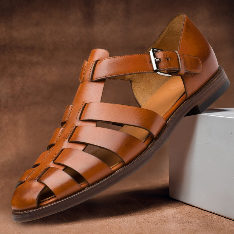 Premium Leder-Sandalen für Herren