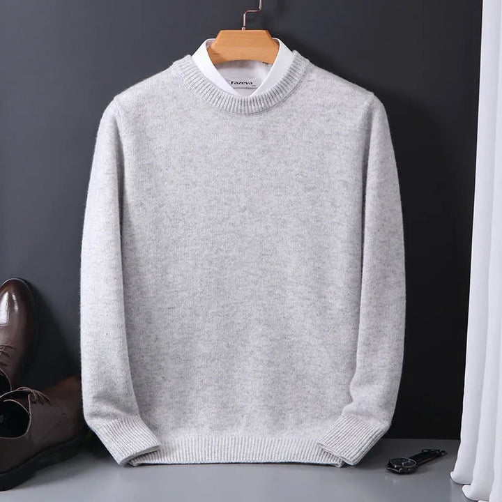 Klassischer Herrenpullover aus Kaschmirmischung
